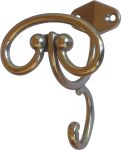 Kleiderhaken antik Wandhaken, im Jugendstil gefertigtes Modell perfekt nachgegossen, Retro Garderobenhaken